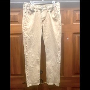 ❤️ LEVIS Men’s 514 Khaki Jeans - size 34 x 32 - Good Pre-Owned Condition